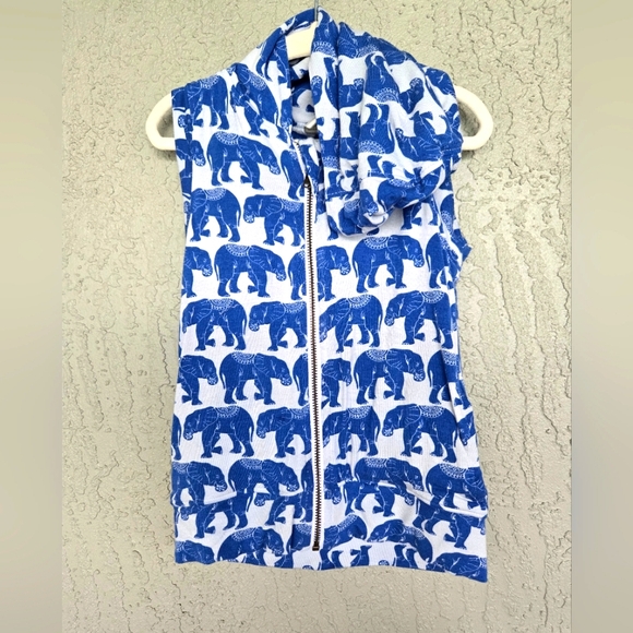 Kate Quinn size 3T Elephant hooded vest - Picture 1 of 1